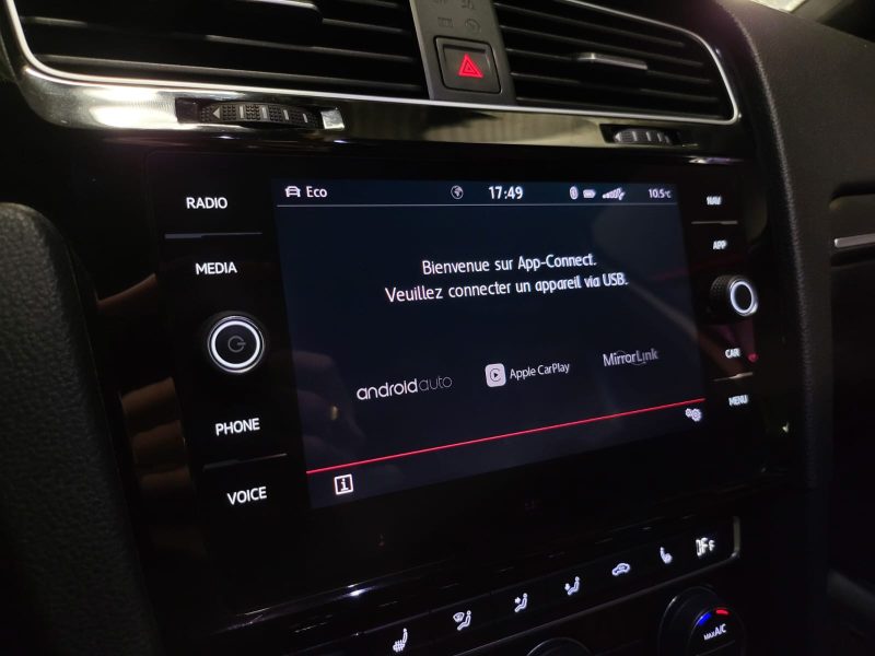 VOLKSWAGEN GOLF VII GTI TCR 2.0 TSI 290 CV REGULATEUR ADAPTATIF / TOIT NOIR / CARPLAY / CAMERA DE RE