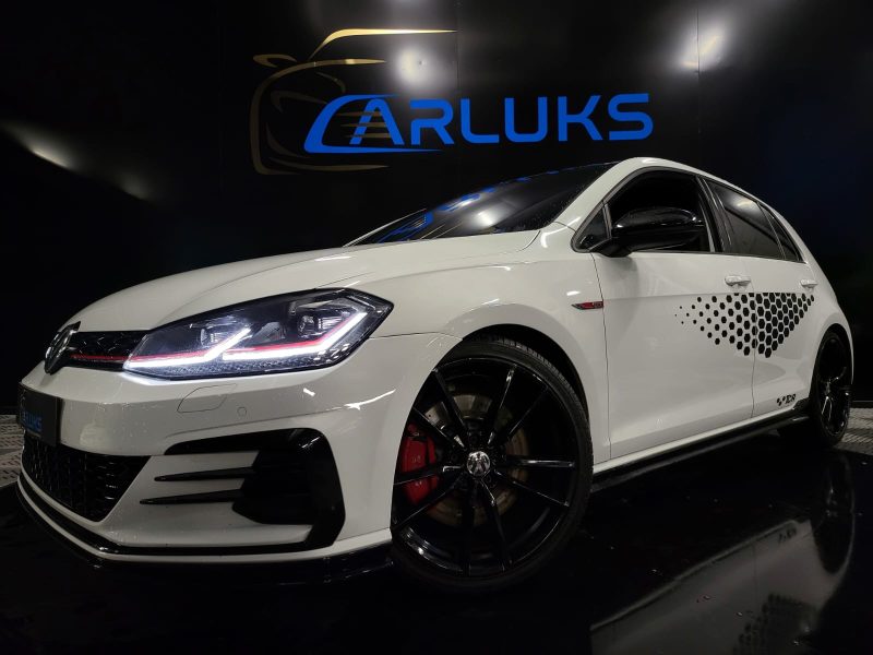VOLKSWAGEN GOLF VII GTI TCR 2.0 TSI 290 CV REGULATEUR ADAPTATIF / TOIT NOIR / CARPLAY / CAMERA DE RE