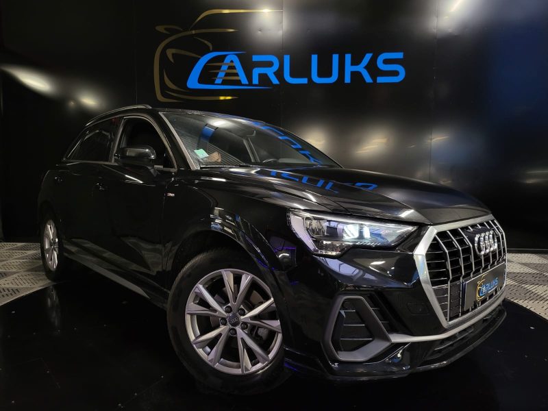 AUDI Q3 35 TFSI Mild Hybrid DSG7 150cv S-LINE / CARPLAY / PACK LUMIERES D\'AMBIANCE
