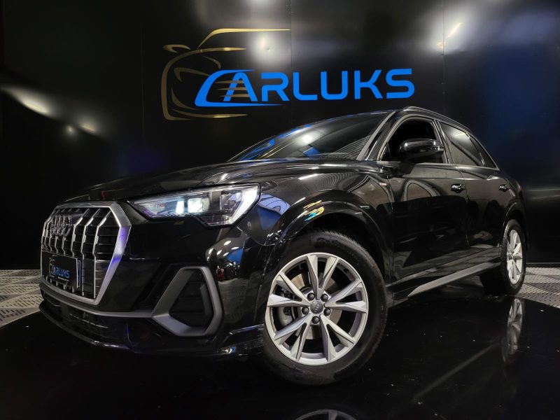AUDI Q3 35 TFSI Mild Hybrid DSG7 150cv S-LINE / CARPLAY / PACK LUMIERES D\'AMBIANCE
