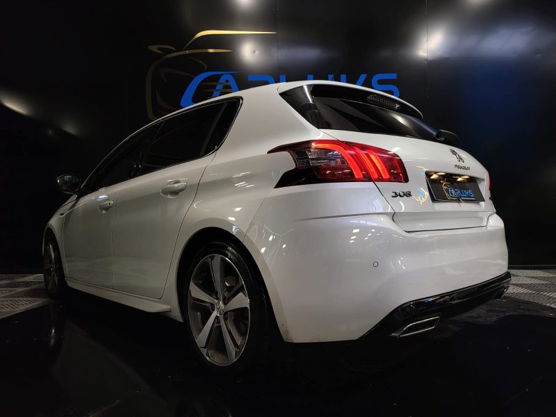 PEUGEOT 308 GT LINE 130cv S&S EAT8 / SUIVI PEUGEOT / TOIT PANORAMIQUE / CARPLAY / KEYLESS