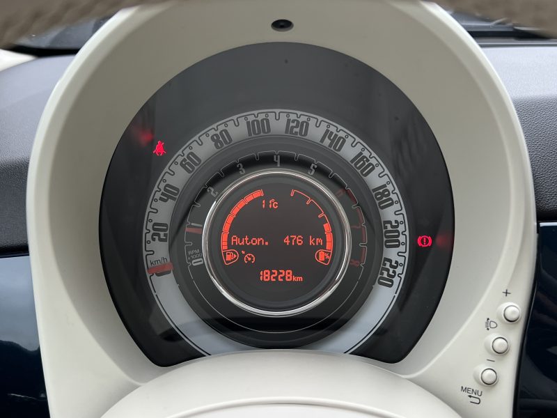 FIAT 500 II PHASE 2 LOUNGE 1.0 HYBRID 70 Cv GRAND ECRAN / APPLE & ANDROID TOIT PANO - GARANTIE 1 AN