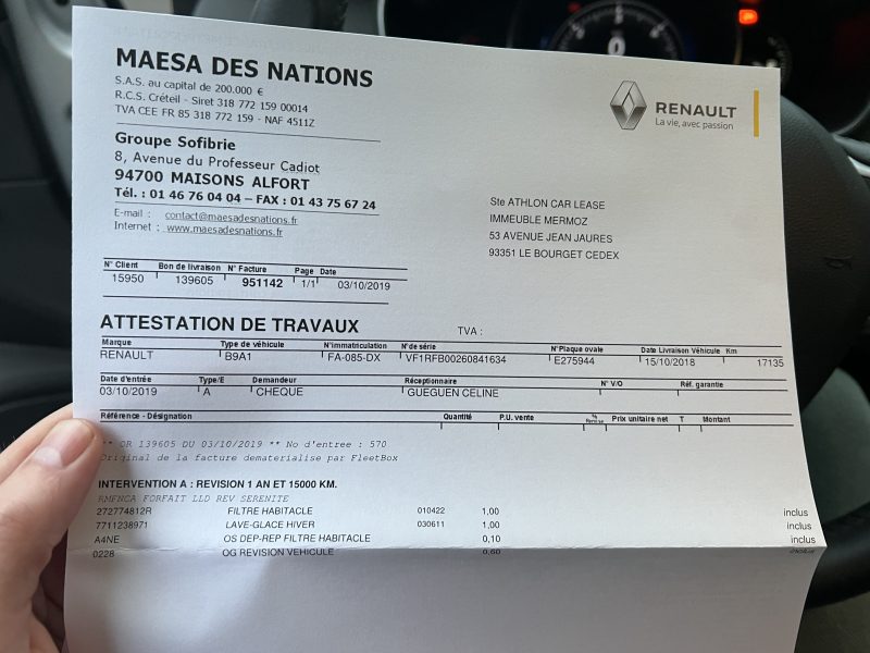 RENAULT MEGANE IV 3/5 portes 2018