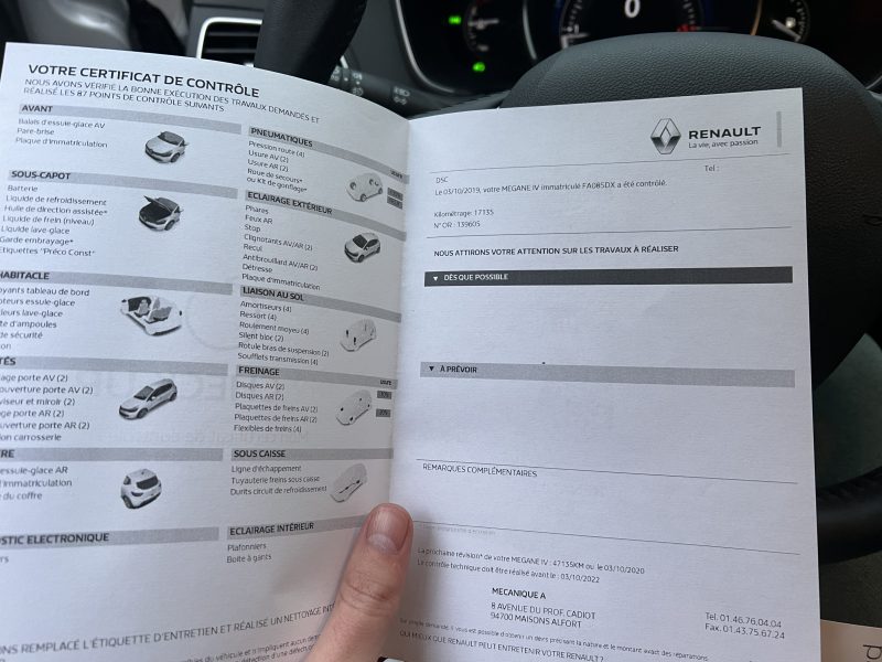 RENAULT MEGANE IV 3/5 portes 2018