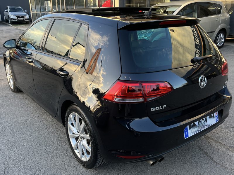 VOLKSWAGEN GOLF 7 VII CARAT 1.4 TSI 125 Cv 1ERE MAIN TOIT OUVRANT CUIR GPS 5 PORTES - GARANTIE 1 AN
