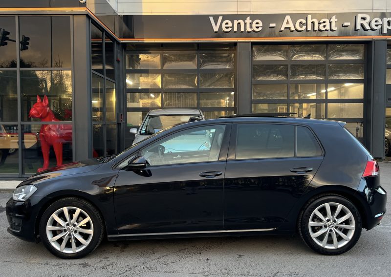 VOLKSWAGEN GOLF 7 VII CARAT 1.4 TSI 125 Cv 1ERE MAIN TOIT OUVRANT CUIR GPS 5 PORTES - GARANTIE 1 AN