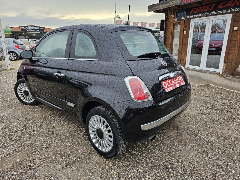 FIAT 500 LOUNGE 1.2 16V 70 CH CLIM TOIT PANORAMIQUE 