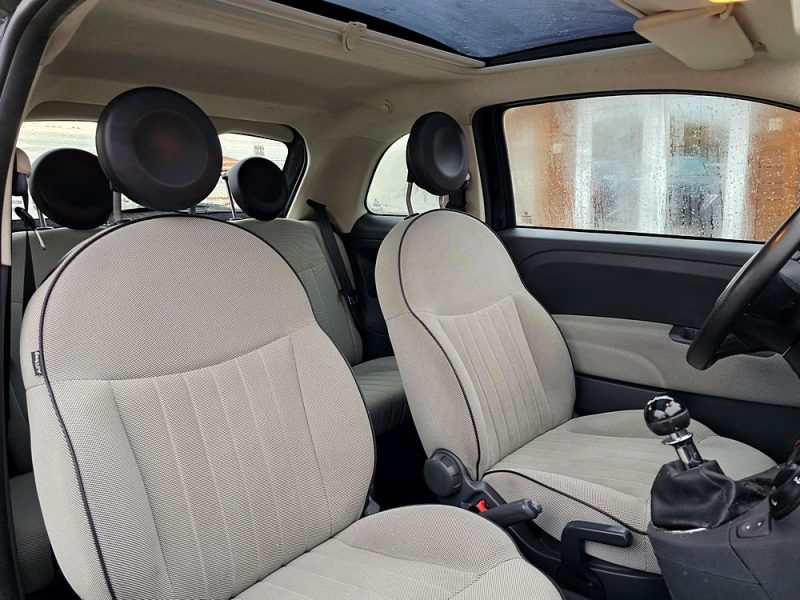 FIAT 500 LOUNGE 1.2 16V 70 CH CLIM TOIT PANORAMIQUE 