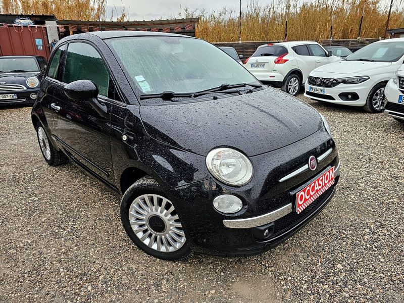FIAT 500 LOUNGE 1.2 16V 70 CH CLIM TOIT PANORAMIQUE 