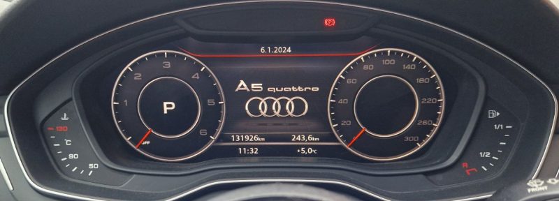 AUDI A5 SPORTBACK 40 TDI 190ch S line Quattro Pack Brillance+Eclairage+Rangement et Coffre