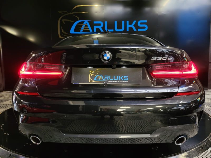 B.M.W. SERIE 3 330e 292cv M SPORT ECLAIRAGE D\'AMBIANCE / APPLE CARPLAY / PACK HIVER