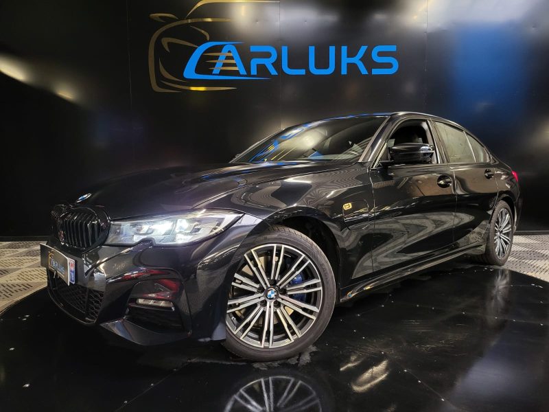 B.M.W. SERIE 3 330e 292cv M SPORT ECLAIRAGE D\'AMBIANCE / APPLE CARPLAY / PACK HIVER