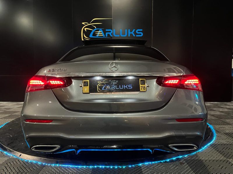 MERCEDES CLASSE E 220 D AMG LINE TOIT OUVRANT / TETE HAUTE / BURMEISTER 