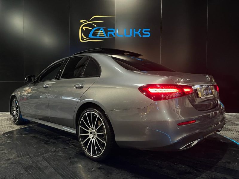 MERCEDES CLASSE E 220 D AMG LINE TOIT OUVRANT / TETE HAUTE / BURMEISTER 