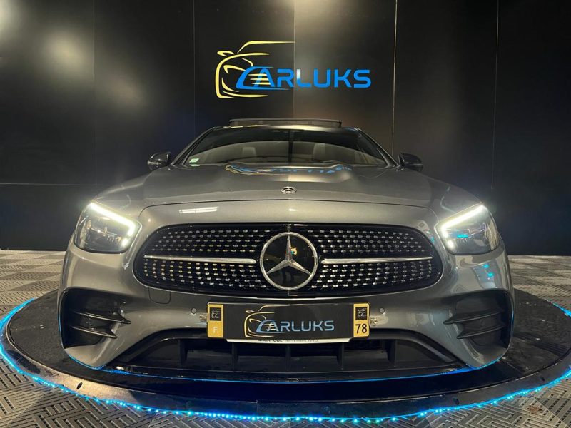 MERCEDES CLASSE E 220 D AMG LINE TOIT OUVRANT / TETE HAUTE / BURMEISTER 