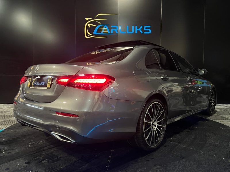 MERCEDES CLASSE E 220 D AMG LINE TOIT OUVRANT / TETE HAUTE / BURMEISTER 