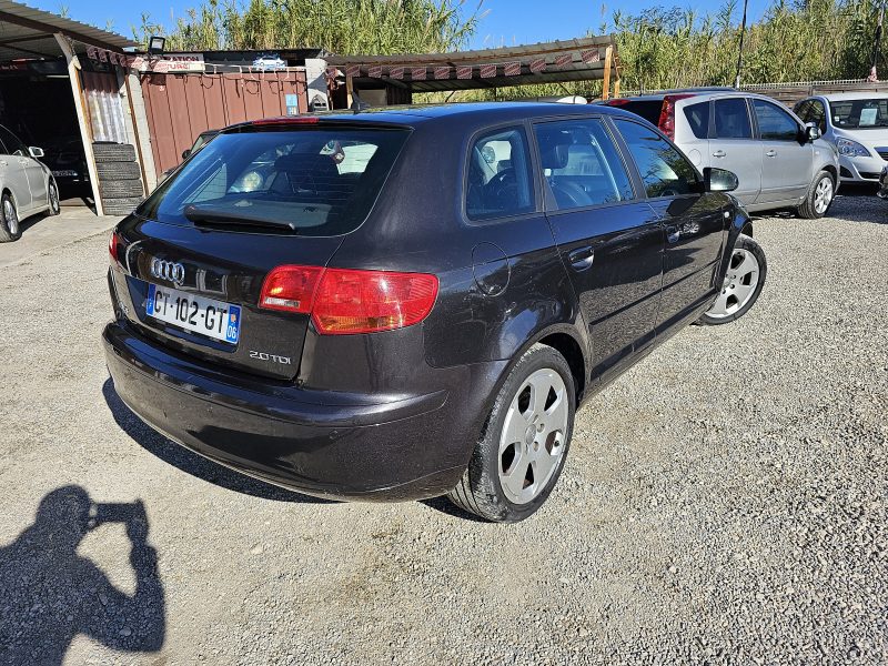 AUDI A3 SPORTBACK 2,0 TDI 170 CH AMBITION LUXE 