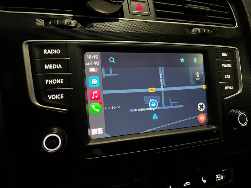 VOLKSWAGEN GOLF 2.0 TFSI 230 CV DSG6 PERF ANGLES MORT / CAMERA / CARPLAY / CLAPET D'ECHAPPEMENT