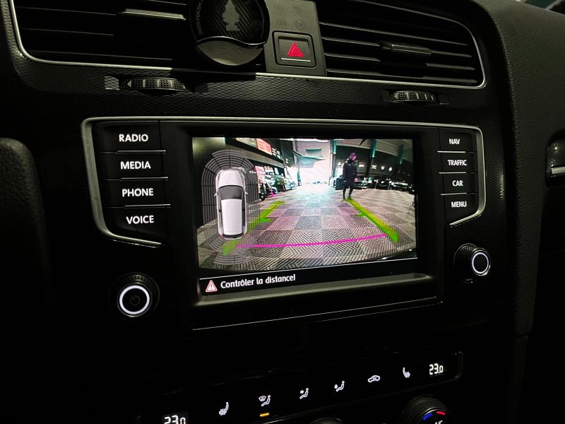 VOLKSWAGEN GOLF 2.0 TFSI 230 CV DSG6 PERF ANGLES MORT / CAMERA / CARPLAY / CLAPET D'ECHAPPEMENT
