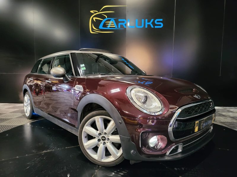 MINI CLUBMAN COOPER S 192 CV AFFICHAGE TETE HAUTE / CAMERA / SIGES CHAUFFANT / KEYLESS GO