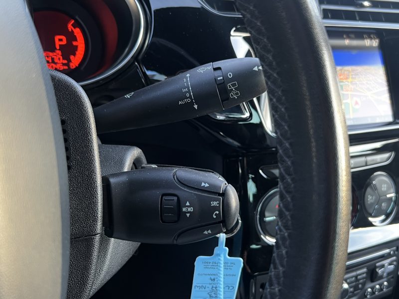 CITROEN DS3 SPORT CHIC 1.6 VTI 120 Cv BOITE AUTO CUIR GPS BLUETOOTH / CRIT AIR 1 - GARANTIE 1 AN