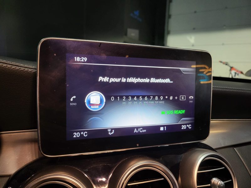 MERCEDES-BENZ CLASSE C 200 BlueTec 136cv Fascination 7G-Tronic / TOIT OUVRANT/CAMERA DE RECUL/GPS/BL