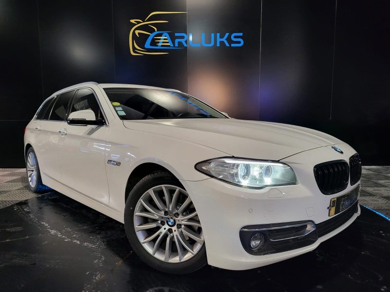 BMW SERIE 5 TOURING 520d 184cv Luxury BVA / SIEGES CHAUFFANT/AFFICHAGE TETE HAUTE/RADAR-AV-AR
