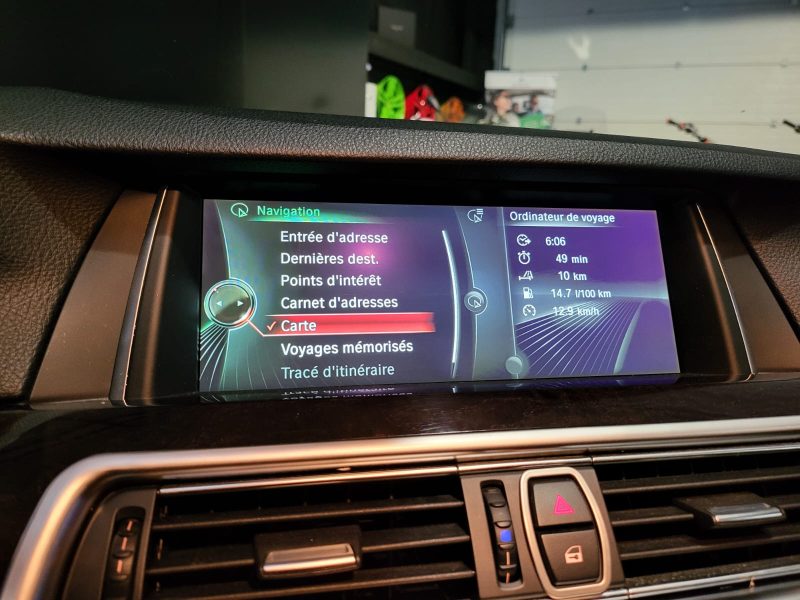 BMW SERIE 5 TOURING 520d 184cv Luxury BVA / SIEGES CHAUFFANT/AFFICHAGE TETE HAUTE/RADAR-AV-AR