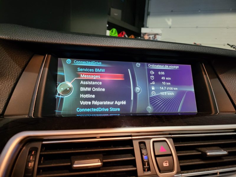 BMW SERIE 5 TOURING 520d 184cv Luxury BVA / SIEGES CHAUFFANT/AFFICHAGE TETE HAUTE/RADAR-AV-AR