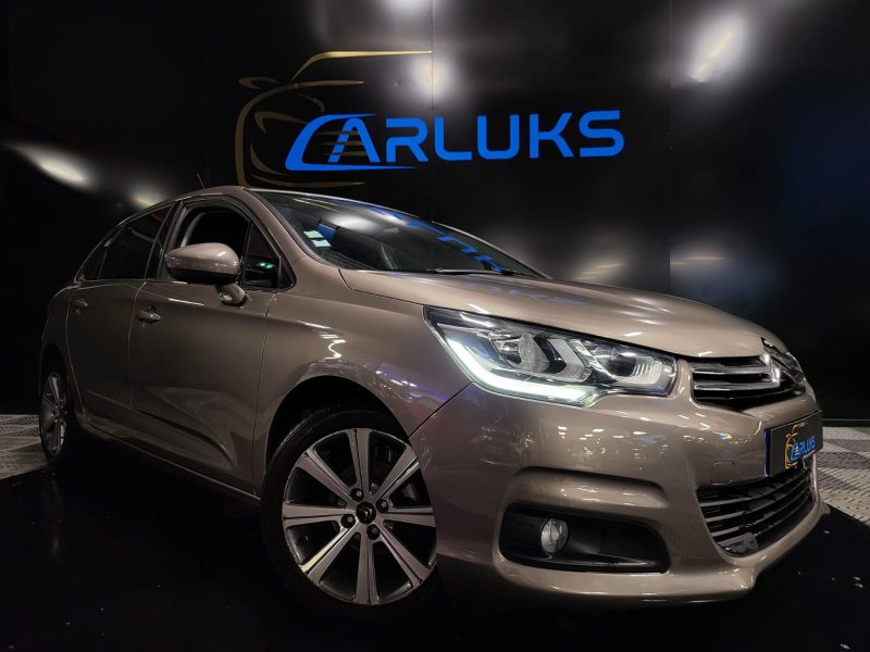 CITROEN C4 1.2 THP 110cv SHINE CG ETHANOL / GPS / CLIM BIZONE / RETRO RABATABLE