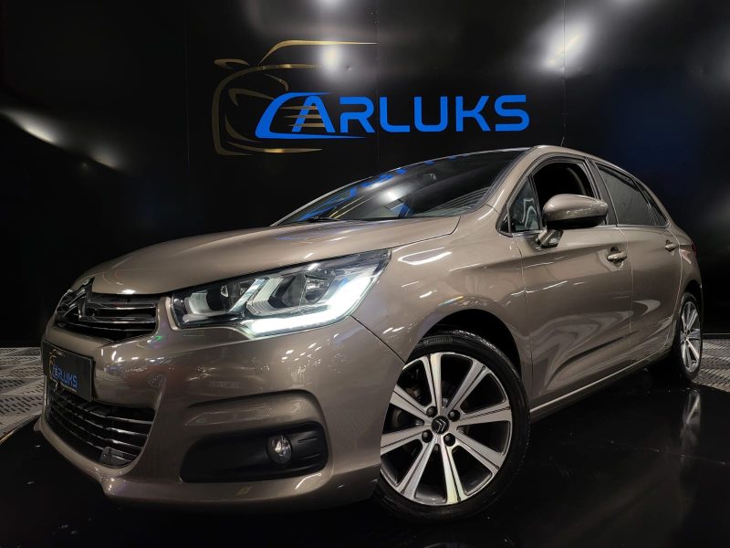 CITROEN C4 1.2 THP 110cv SHINE CG ETHANOL / GPS / CLIM BIZONE / RETRO RABATABLE