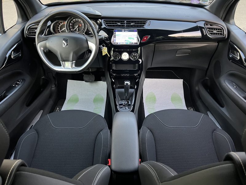 DS DS3 1955 60 EME ANNIVERSAIRE 1.2 110 Cv 1ERE MAIN BOITE AUTO GPS CAMERA RECUL - GARANTIE 1 AN