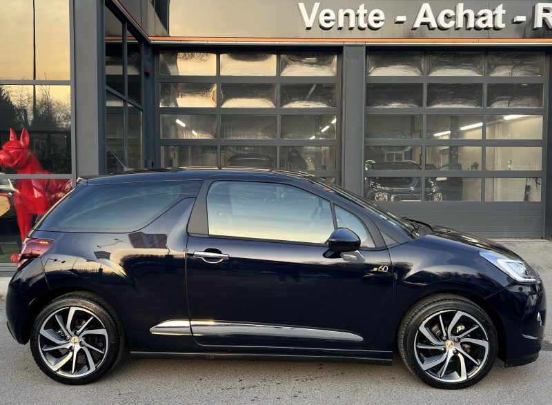 DS DS3 1955 60 EME ANNIVERSAIRE 1.2 110 Cv 1ERE MAIN BOITE AUTO GPS CAMERA RECUL - GARANTIE 1 AN
