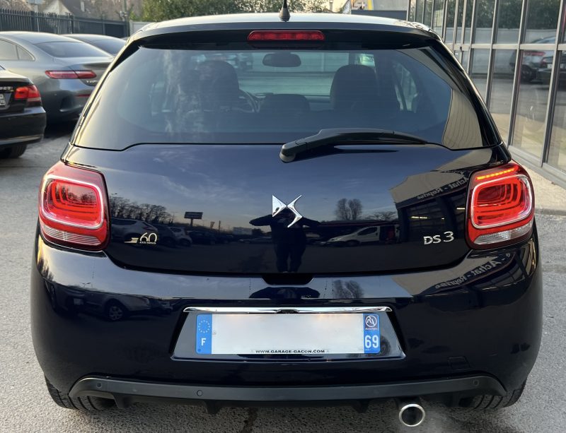 DS DS3 1955 60 EME ANNIVERSAIRE 1.2 110 Cv 1ERE MAIN BOITE AUTO GPS CAMERA RECUL - GARANTIE 1 AN