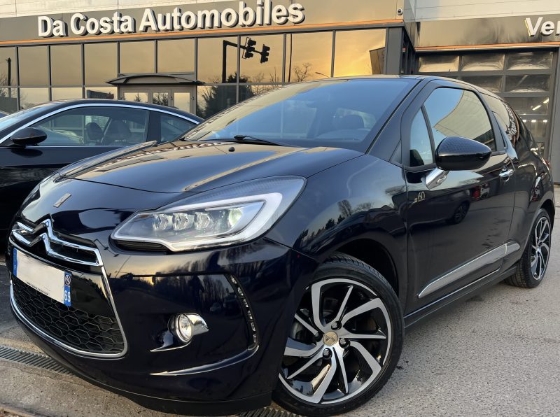 DS DS3 1955 60 EME ANNIVERSAIRE 1.2 110 Cv 1ERE MAIN BOITE AUTO GPS CAMERA RECUL - GARANTIE 1 AN