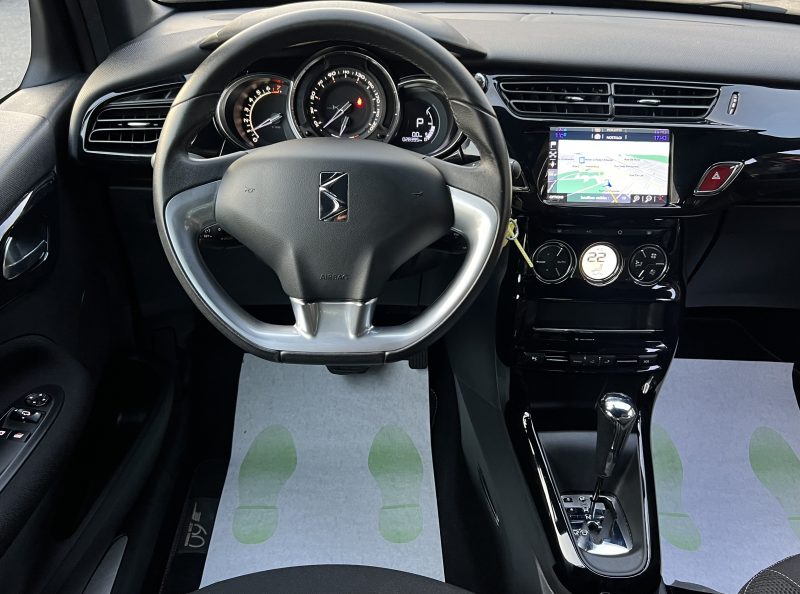 DS DS3 1955 60 EME ANNIVERSAIRE 1.2 110 Cv 1ERE MAIN BOITE AUTO GPS CAMERA RECUL - GARANTIE 1 AN