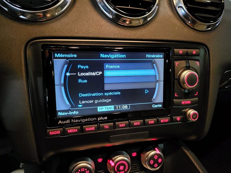 AUDI TT 2.0 TFSi 211cv Ambition Luxe S-Tronic / RADAR-AR/BLUETOOTH/SYSTEME AUDIO CARTE SD