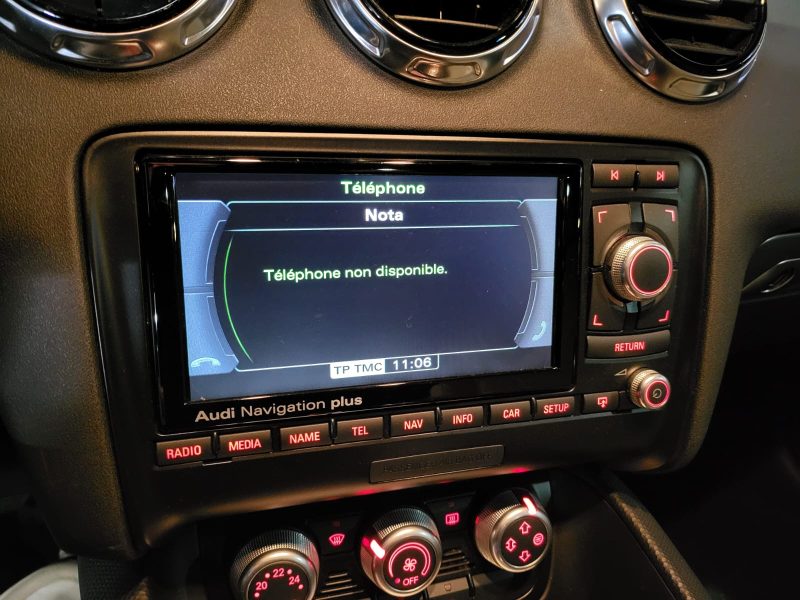 AUDI TT 2.0 TFSi 211cv Ambition Luxe S-Tronic / RADAR-AR/BLUETOOTH/SYSTEME AUDIO CARTE SD