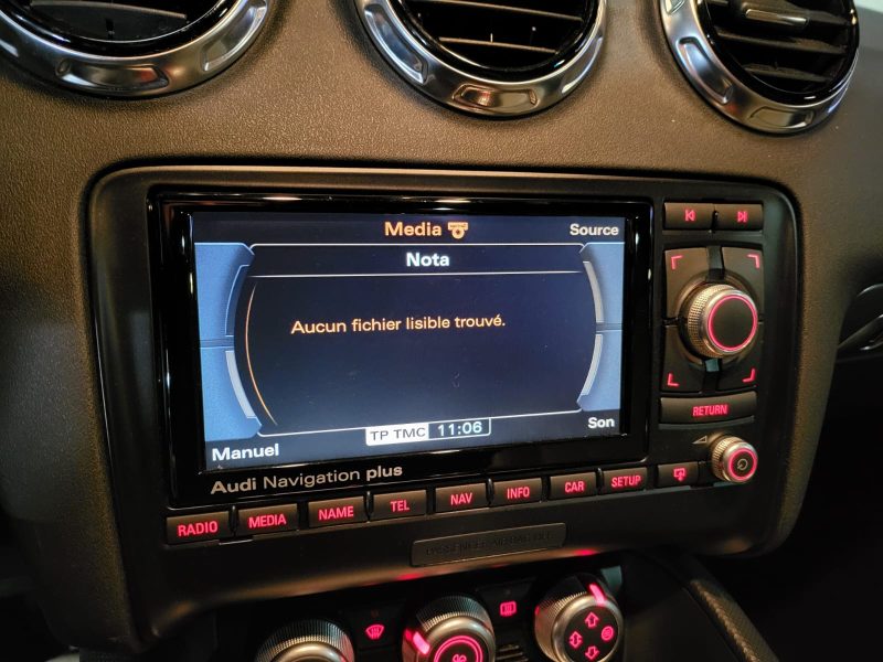 AUDI TT 2.0 TFSi 211cv Ambition Luxe S-Tronic / RADAR-AR/BLUETOOTH/SYSTEME AUDIO CARTE SD