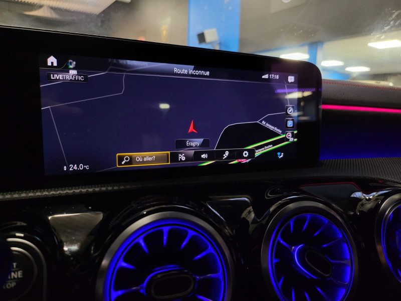 MERCEDES CLA 250 E AMG LINE 8G-DCT APPLE CARPLAY / SIEGE ELECTRIQUE A MEMOIRE / ECLAIRAGE D'AMBIANCE