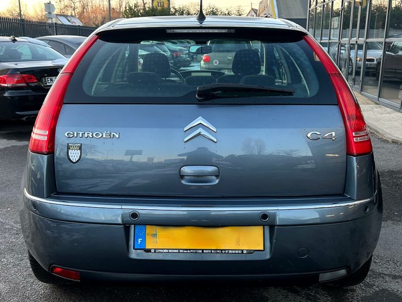 CITROEN C4 EXCLUSIVE 1.6 HDI 110 Cv 1ERE MAIN - GARANTIE 1 AN