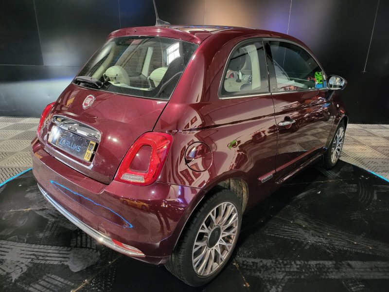 FIAT 500 1.2i 69cv Lounge / TOIT PANORAMIQUE/RADAR-AR/SYSTEME U-CONNECT