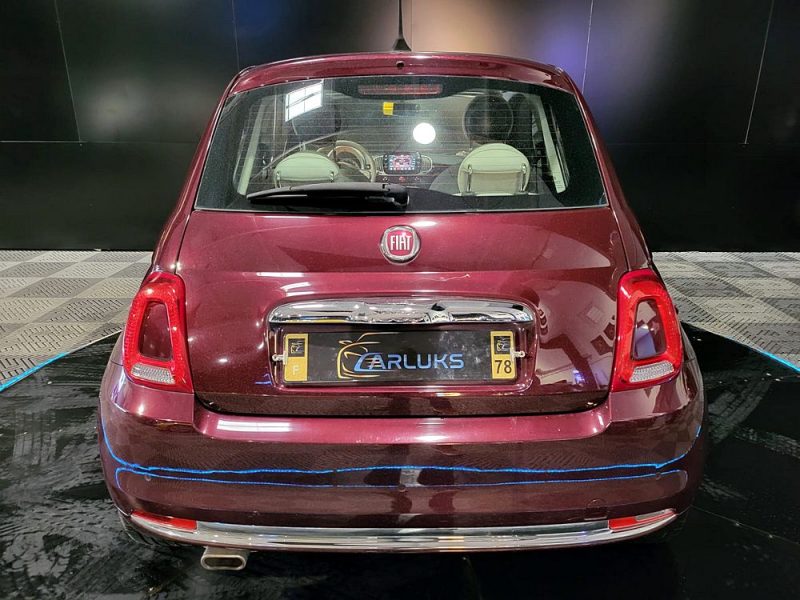 FIAT 500 1.2i 69cv Lounge / TOIT PANORAMIQUE/RADAR-AR/SYSTEME U-CONNECT