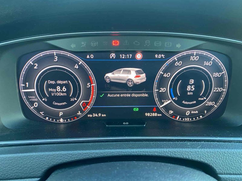 VOLKSWAGEN GOLF gtd 7.5 184 cv dynaudio, virtuel, apple car, caméra,REPRISE POSSIBLE