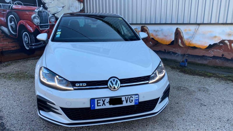 VOLKSWAGEN GOLF gtd 7.5 184 cv dynaudio, virtuel, apple car, caméra,REPRISE POSSIBLE