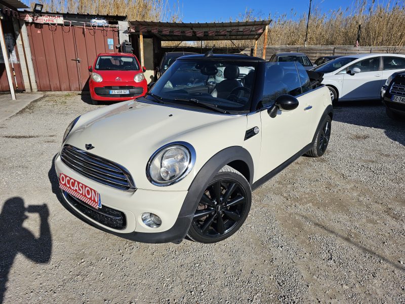 MINI COOPER D CABRIOLET 1,6 D 112 CH GPS CUIR 
