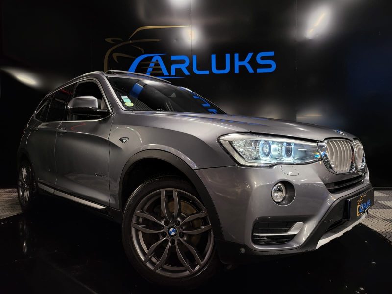 BMW X3 30d xDrive 258cv X-LINE / TOIT OUVRANT / HAYON ELEC / SIEGES ELEC ET CHAUFFANT / ACC