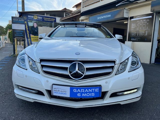 MERCEDES CLASSE E 250 FASCINATION  Décapotable 2011