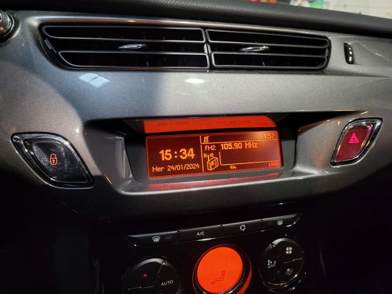 CITROEN C3 II 1.6 VTi 120cv Exclusive 1ère Main / RADAR-AR/REGULATEUR-LIMITEUR/BLUETOOTH