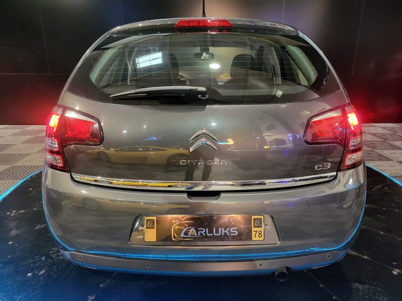 CITROEN C3 II 1.6 VTi 120cv Exclusive 1ère Main / RADAR-AR/REGULATEUR-LIMITEUR/BLUETOOTH